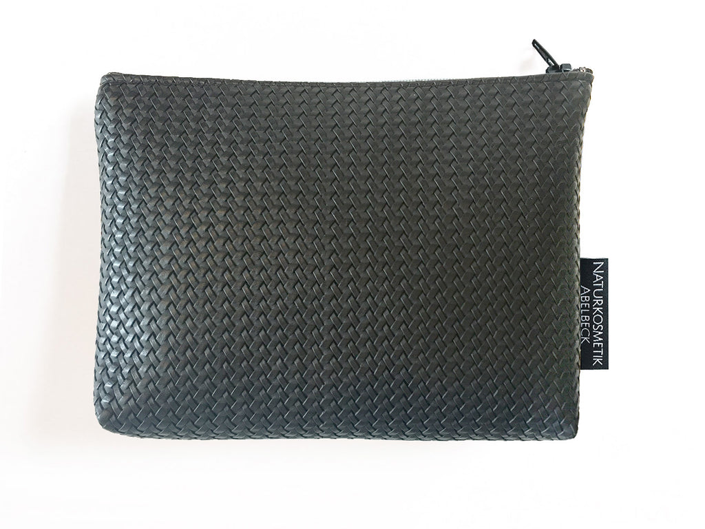 Huester Kosmetiktasche 342-HL-HZB – Aus Leinen, 25,4x19,1 Cm, Vielseitig Als Make-up-Tasche Oder Reise-Organizer