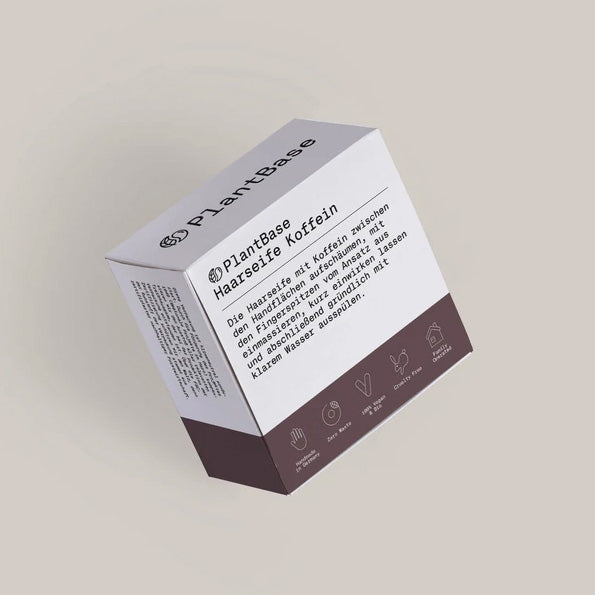 plant base Shampoo-Seife Koffein